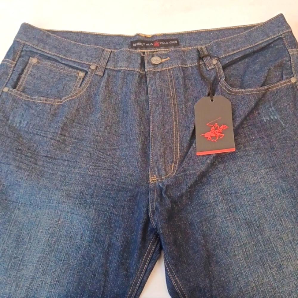 Beverly Hills Polo Club mens jeans sz 42 x 32.